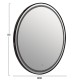 ΚΑΘΡΕΠΤΗΣ ΤΟΙΧΟΥ ΣΤΡΟΓΓΥΛΟΣ ROUNDER HM4503.01 ΑΛΟΥΜΙΝΙΟ ΣΕ ΜΑΥΡΟ-ΦΩΤΙΣΜΟΣ LED Φ80εκ. ΚΑΘΡΕΠΤΗΣ ΤΟΙΧΟΥ ΣΤΡΟΓΓΥΛΟΣ ROUNDER HM4503.01 ΑΛΟΥΜΙΝΙΟ ΣΕ ΜΑΥΡΟ-ΦΩΤΙΣΜΟΣ LED Φ80εκ.