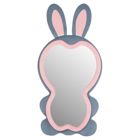 ΠΑΙΔΙΚΟΣ ΚΑΘΡΕΦΤΗΣ ΔΑΠΕΔΟΥ BUNNY HM4489.02 MDF ΡΟΖ & ΜΠΛΕ-ΜΑΥΡΟ STAND 80x162Υεκ. ΠΑΙΔΙΚΟΣ ΚΑΘΡΕΦΤΗΣ ΔΑΠΕΔΟΥ BUNNY HM4489.02 MDF ΡΟΖ & ΜΠΛΕ-ΜΑΥΡΟ STAND 80x162Υεκ.