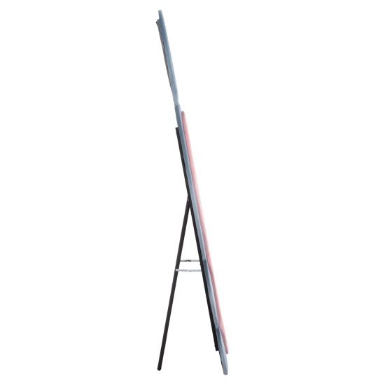 ΠΑΙΔΙΚΟΣ ΚΑΘΡΕΦΤΗΣ ΔΑΠΕΔΟΥ BUNNY HM4489.02 MDF ΡΟΖ & ΜΠΛΕ-ΜΑΥΡΟ STAND 80x162Υεκ. ΠΑΙΔΙΚΟΣ ΚΑΘΡΕΦΤΗΣ ΔΑΠΕΔΟΥ BUNNY HM4489.02 MDF ΡΟΖ & ΜΠΛΕ-ΜΑΥΡΟ STAND 80x162Υεκ.