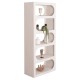 ΒΙΒΛΙΟΘΗΚΗ ΣΕΙΡΑ SANTORINI HM18062 MDF ΣΕ ΥΠΟΛΕΥΚΟ ΧΡΩΜΑ 80x38x180Yεκ. ΒΙΒΛΙΟΘΗΚΗ ΣΕΙΡΑ SANTORINI HM18062 MDF ΣΕ ΥΠΟΛΕΥΚΟ ΧΡΩΜΑ 80x38x180Yεκ.