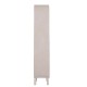 ΡΑΦΙΕΡΑ ΣΕΙΡΑ SANTORINI HM18067 MDF ΣΕ ΥΠΟΛΕΥΚΟ ΧΡΩΜΑ 80x38x196Υεκ.
