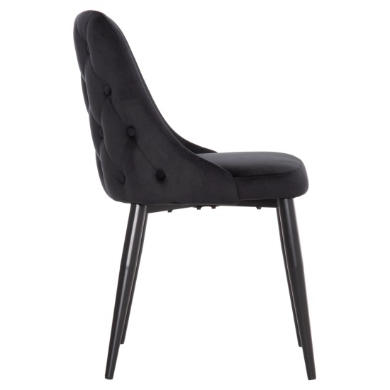 ΚΑΡΕΚΛΑ SERENITY HM8527.14 ΒΕΛΟΥΔΟ ΜΑΥΡΟ ΜΕ ΜΑΥΡΑ ΜΕΤΑΛΛΙΚΑ ΠΟΔΙΑ 51x54x83,5Υεκ. ΚΑΡΕΚΛΑ SERENITY HM8527.14 ΒΕΛΟΥΔΟ ΜΑΥΡΟ ΜΕ ΜΑΥΡΑ ΜΕΤΑΛΛΙΚΑ ΠΟΔΙΑ 51x54x83,5Υεκ.