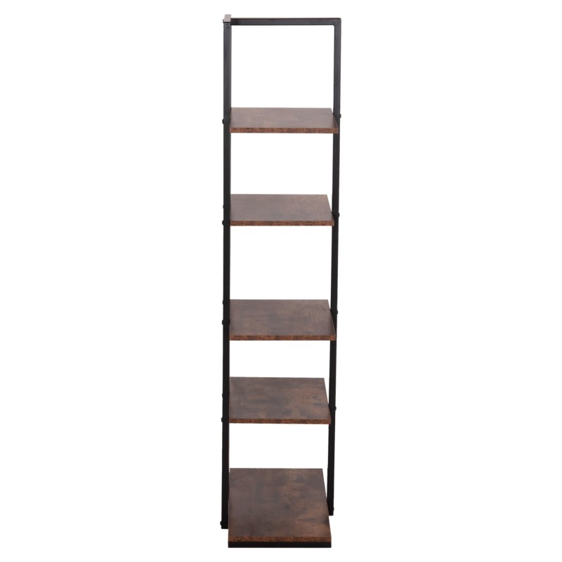 ΡΑΦΙΕΡΑ OMNI HM18074.04 ΜΑΥΡΟΣ ΜΕΤΑΛΛΙΚΟΣ ΣΚΕΛΕΤΟΣ-ΜΕΛΑΜΙΝΗ ΚΑΡΥΔΙ 68x34,5x150,5Υεκ