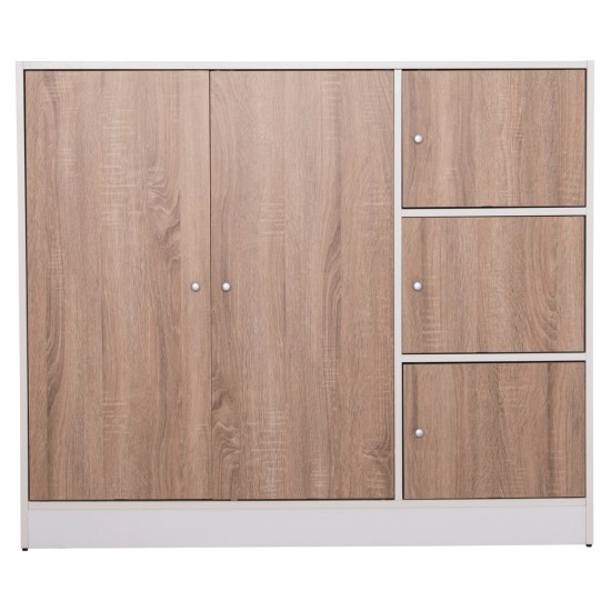 ΝΤΟΥΛΑΠΙ ΜΕ 4 ΑΠΟΘ.ΧΩΡΟΥΣ MATIN HM2480.01 SONAMA OAK-ΛΕΥΚΗ ΜΕΛΑΜΙΝΗ 117x39,5x99,5Υεκ ΝΤΟΥΛΑΠΙ ΜΕ 4 ΑΠΟΘ.ΧΩΡΟΥΣ MATIN HM2480.01 SONAMA OAK-ΛΕΥΚΗ ΜΕΛΑΜΙΝΗ 117x39,5x99,5Υεκ