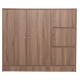 ΝΤΟΥΛΑΠΙ ΜΕ 4 ΑΠΟΘ.ΧΩΡΟΥΣ MATIN HM2480.02 SONAMA OAK ΜΕΛΑΜΙΝΗ 117x39,5x99,5Υεκ