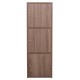 ΝΤΟΥΛΑΠΙ ΜΕ 3 ΑΠΟΘ. ΧΩΡΟΥΣ SORIANO HM9939.11 SONAMA OAK ΜΕΛΑΜΙΝΗ 40x39x119Υεκ.