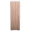ΝΤΟΥΛΑΠΙ ΜΕ 3 ΑΠΟΘ. ΧΩΡΟΥΣ SORIANO HM9939.11 SONAMA OAK ΜΕΛΑΜΙΝΗ 40x39x119Υεκ.