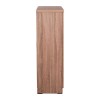 ΝΤΟΥΛΑΠΑ 3ΦΥΛΛΗ ΜΕ ΡΑΦΙΑ FUENTO HM2482.01 SONAMA OAK ΜΕΛΑΜΙΝΗ 120-116x40x123,5Υεκ.