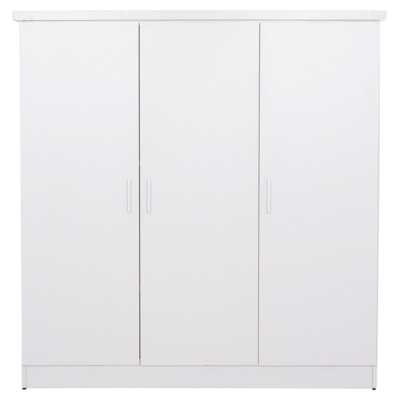 ΝΤΟΥΛΑΠΑ 3ΦΥΛΛΗ ΜΕ ΡΑΦΙΑ FUENTO HM2482.02 ΛΕΥΚΗ ΜΕΛΑΜΙΝΗ 120-116x40x123,5Υεκ.