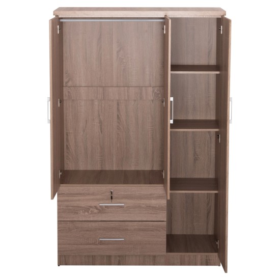 ΝΤΟΥΛΑΠΑ ΜΕ ΚΑΘΡΕΦΤΗ & ΣΥΡΤΑΡΙΑ JARRY HM2485.11 SONAMA OAK ΜΕΛΑΜΙΝΗ 119x48x183Υεκ ΝΤΟΥΛΑΠΑ ΜΕ ΚΑΘΡΕΦΤΗ & ΣΥΡΤΑΡΙΑ JARRY HM2485.11 SONAMA OAK ΜΕΛΑΜΙΝΗ 119x48x183Υεκ