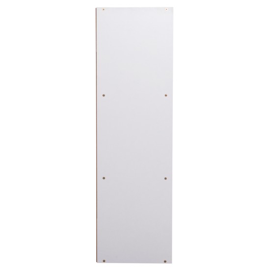 ΡΑΦΙΕΡΑ ΤΟΙΧΟΥ CUBICON HM9941.01 ΛΕΥΚΗ ΜΕΛΑΜΙΝΗ 38,5x23,5x80Υεκ.