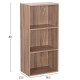 ΡΑΦΙΕΡΑ ΤΟΙΧΟΥ CUBICON HM9941.02 SONAMA OAK ΜΕΛΑΜΙΝΗ 38,5x23,5x80Υεκ.