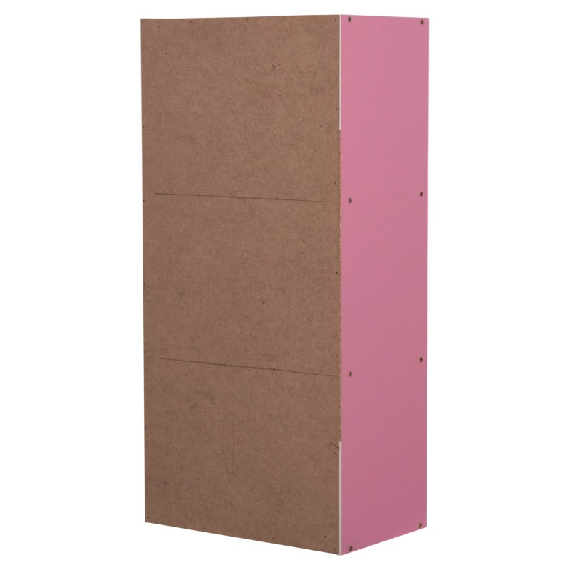 ΡΑΦΙΕΡΑ ΤΟΙΧΟΥ CUBICON HM9941.06 ΡΟΖ-ΛΕΥΚΗ ΜΕΛΑΜΙΝΗ 38,5x23,5x80Υεκ.