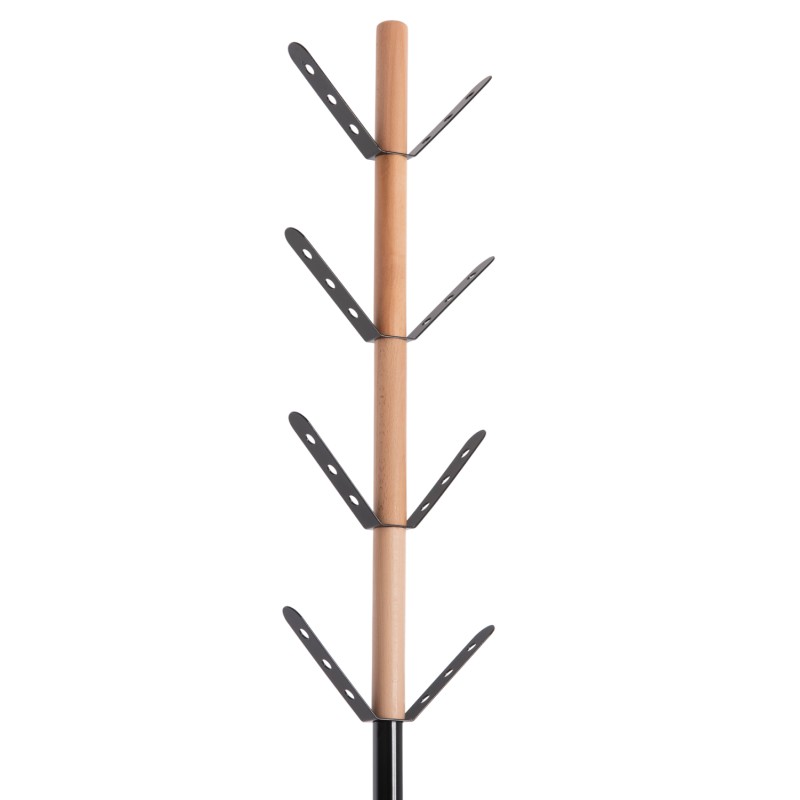 ΚΑΛΟΓΕΡΟΣ BILLY HM18075.01 ΞΥΛΟ ΟΞΙΑ-ΜΑΥΡΟ ΜΕΤΑΛΛΟ-ΒΑΣΗ ΜΕ ΞΥΛΟ Φ37,5X180Υεκ.