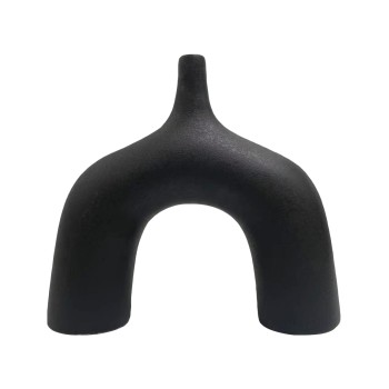 ΕΠΙΤΡΑΠΕΖΙΟ ΚΕΡΑΜΙΚΟ ΔΙΑΚΟΣΜΗΤΙΚΟ ΣΕΙΡΑ ISIL HM4601.02 ΜΑΥΡΟ ΜΑΤ 35x10x32.5Υεκ