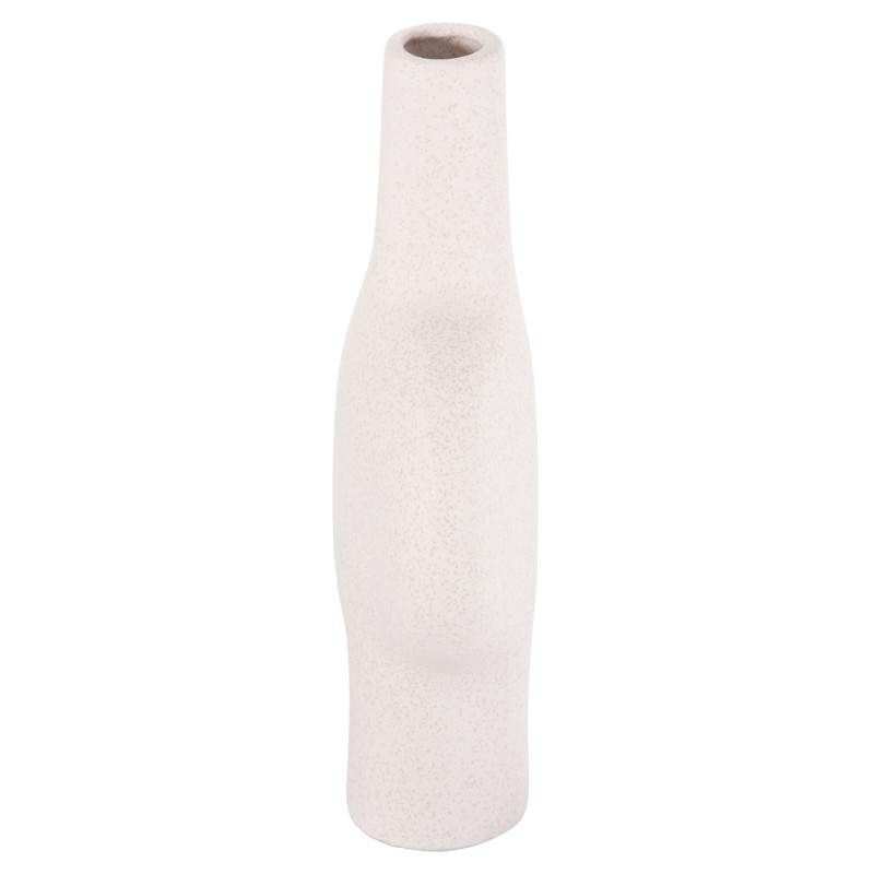 ΕΠΙΤΡΑΠΕΖΙΟ ΚΕΡΑΜΙΚΟ ΔΙΑΚΟΣΜΗΤΙΚΟ ARKEN HM4620.01 ΚΡΥΣΤΑΛΛ.ΥΠΟΛΕΥΚΟ 19x7,5x33,5Υεκ