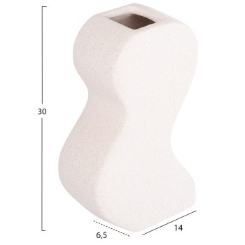 ΕΠΙΤΡΑΠΕΖΙΟ ΚΕΡΑΜΙΚΟ ΔΙΑΚΟΣΜΗΤΙΚΟ ΣΕΙΡΑ SEBOR HM4590.01 ΚΡΥΣΤΑΛΛ.ΕΚΡΟΥ 13x6x22Υεκ