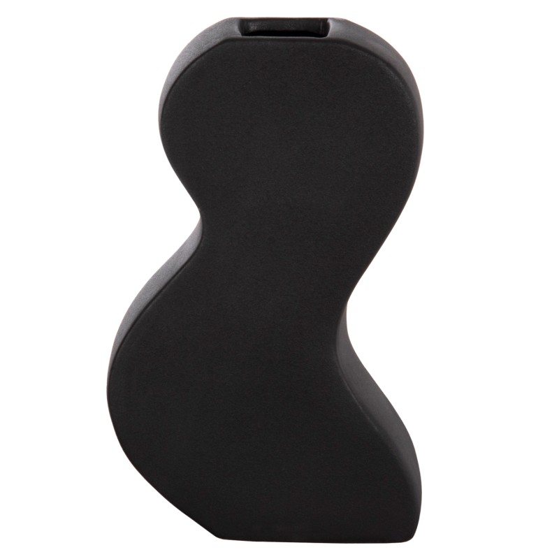 ΕΠΙΤΡΑΠΕΖΙΟ ΚΕΡΑΜΙΚΟ ΔΙΑΚΟΣΜΗΤΙΚΟ ΣΕΙΡΑ SEBOR HM4590.02 MATTE BLACK 13x6x22Υεκ