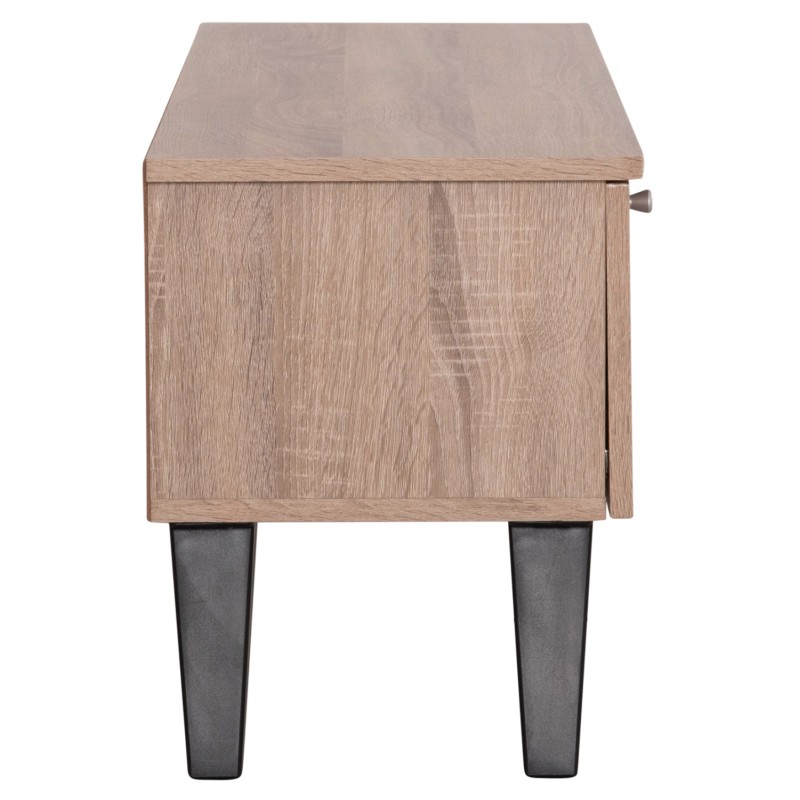 ΕΠΙΠΛΟ ΤΗΛΕΟΡΑΣΗΣ IREN HM2481.01 ΜΕΛΑΜΙΝΗ ΣΕ SONAMA OAK-ΜΑΥΡΟ 120x32,5-34x41Yεκ.