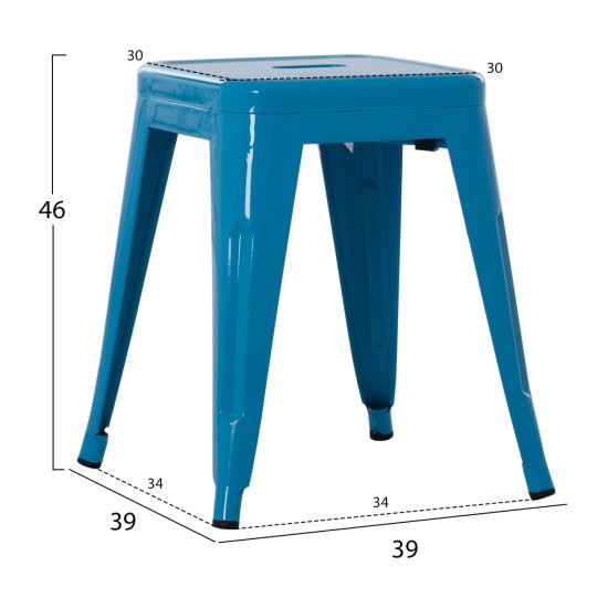 ΣΚΑΜΠΟ ΜΕΤΑΛΛΙΚΟ MELITA HM0096.48 ΣΕ ΜΠΛΕ ΧΡΩΜΑ 37x37x45Υεκ. ΣΚΑΜΠΟ ΜΕΤΑΛΛΙΚΟ MELITA HM0096.48 ΣΕ ΜΠΛΕ ΧΡΩΜΑ 37x37x45Υεκ.