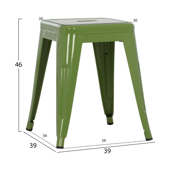 ΣΚΑΜΠΟ ΜΕΤΑΛΛΙΚΟ MELITA HM0096.53 ΣΕ LIGHT OLIVE GREEN ΧΡΩΜΑ 37x37x45Υεκ. ΣΚΑΜΠΟ ΜΕΤΑΛΛΙΚΟ MELITA HM0096.53 ΣΕ LIGHT OLIVE GREEN ΧΡΩΜΑ 37x37x45Υεκ.
