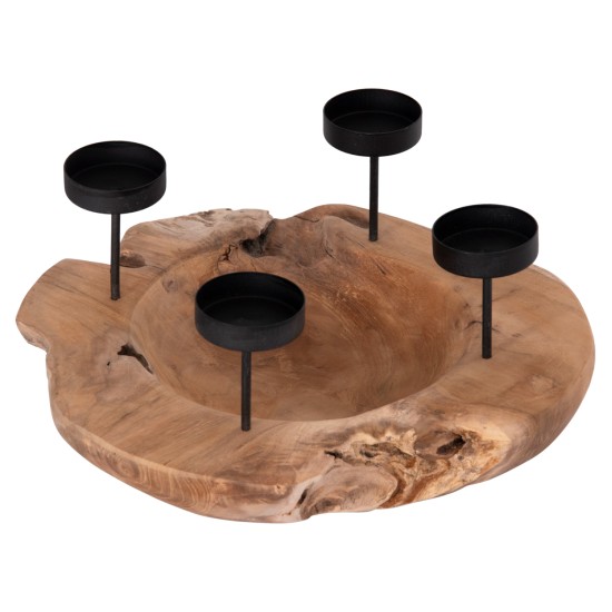 ΕΠΙΤΡΑΠΕΖΙΟ ΚΗΡΟΠΗΓΙΟ/BOWL FRAN HM4390 ΞΥΛΟ ΤΕΑΚ-ΜΕΤΑΛΛΟ 30x30x7-15Υεκ. ΕΠΙΤΡΑΠΕΖΙΟ ΚΗΡΟΠΗΓΙΟ/BOWL FRAN HM4390 ΞΥΛΟ ΤΕΑΚ-ΜΕΤΑΛΛΟ 30x30x7-15Υεκ.