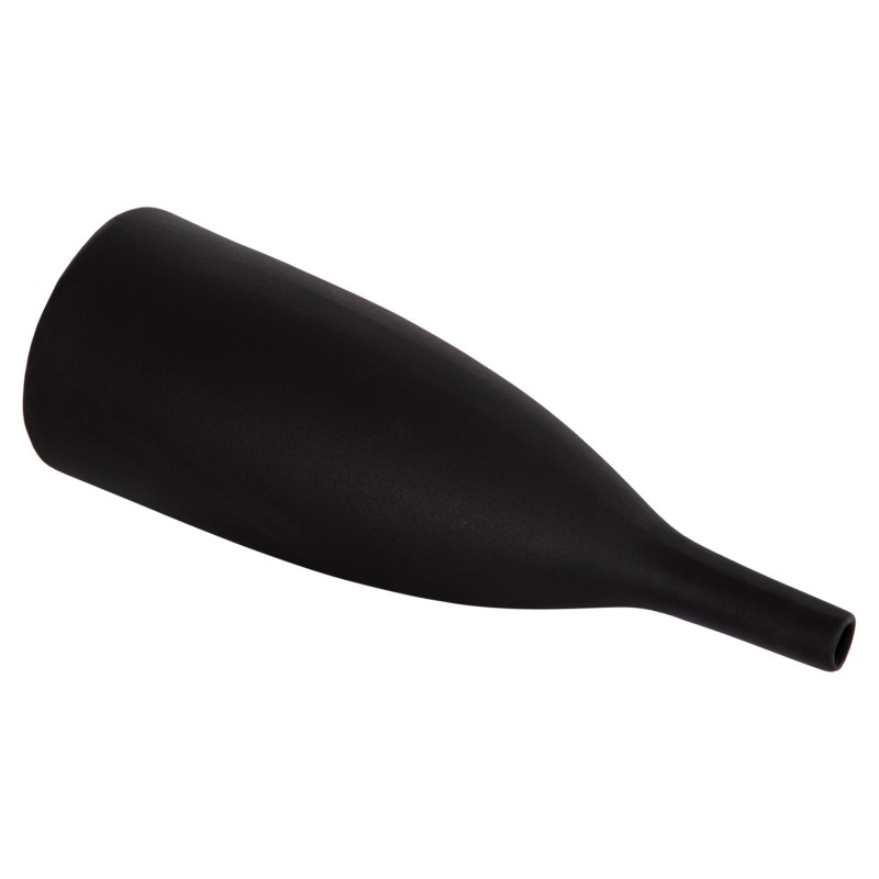 ΕΠΙΤΡΑΠΕΖΙΟ ΚΕΡΑΜΙΚΟ ΔΙΑΚΟΣΜΗΤΙΚΟ GALAD HM4634.02 ΜΑΥΡΟ ΜΑΤ Φ14x39Υεκ