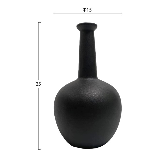 ΕΠΙΤΡΑΠΕΖΙΟ ΚΕΡΑΜΙΚΟ ΔΙΑΚΟΣΜΗΤΙΚΟ ELENDIL HM4593.02 ΜΑΥΡΟ ΜΑΤ 14,5x25Υεκ ΕΠΙΤΡΑΠΕΖΙΟ ΚΕΡΑΜΙΚΟ ΔΙΑΚΟΣΜΗΤΙΚΟ ELENDIL HM4593.02 ΜΑΥΡΟ ΜΑΤ 14,5x25Υεκ