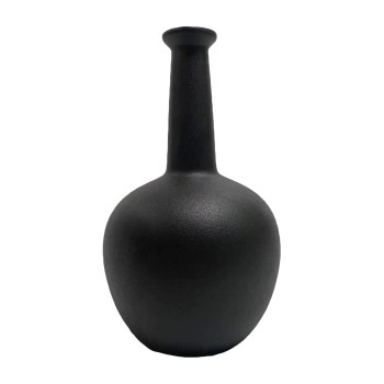 ΕΠΙΤΡΑΠΕΖΙΟ ΚΕΡΑΜΙΚΟ ΔΙΑΚΟΣΜΗΤΙΚΟ ELENDIL HM4593.02 ΜΑΥΡΟ ΜΑΤ 14,5x25Υεκ