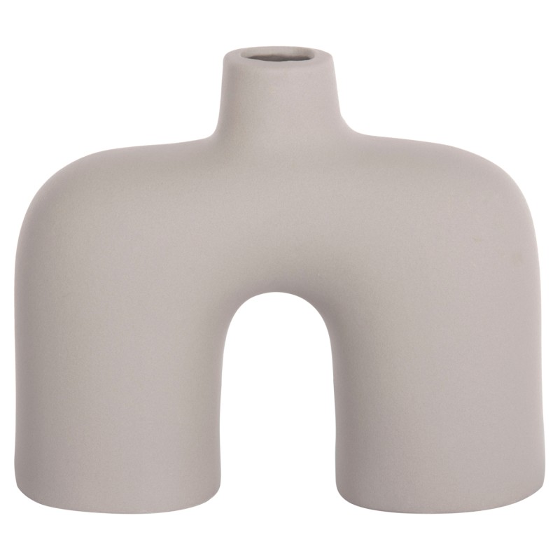 ΕΠΙΤΡΑΠΕΖΙΟ ΚΕΡΑΜΙΚΟ ΔΙΑΚΟΣΜΗΤΙΚΟ ISIL HM4600.03 ΓΚΡΙ ΜΑΤ  27x9,5x22,5Υ εκ.