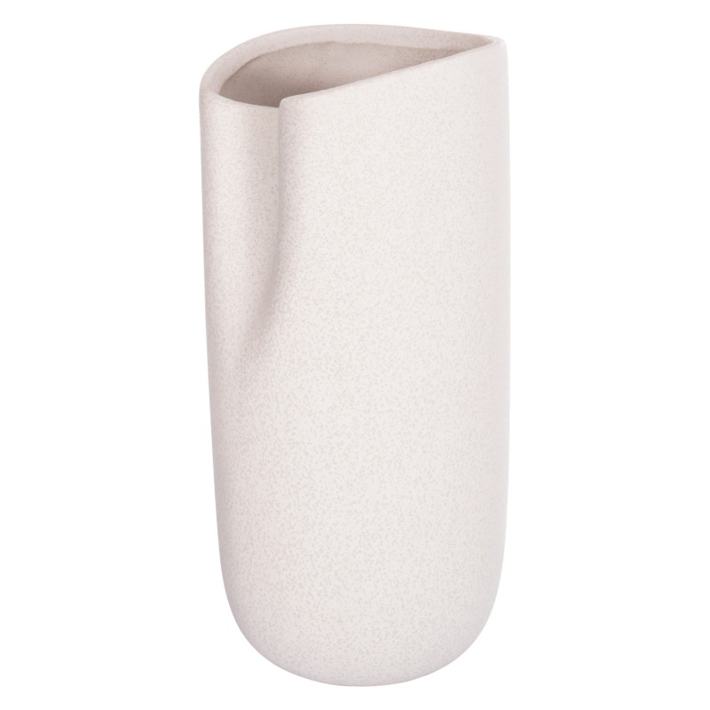 ΕΠΙΤΡΑΠΕΖΙΟ ΚΕΡΑΜΙΚΟ ΔΙΑΚΟΣΜΗΤΙΚΟ GLAΖΕ HM4606.01 ΚΡΥΣΤΑΛΛΙΚΟ ΥΠΟΛΕΥΚΟ 17x16,5x37Υεκ