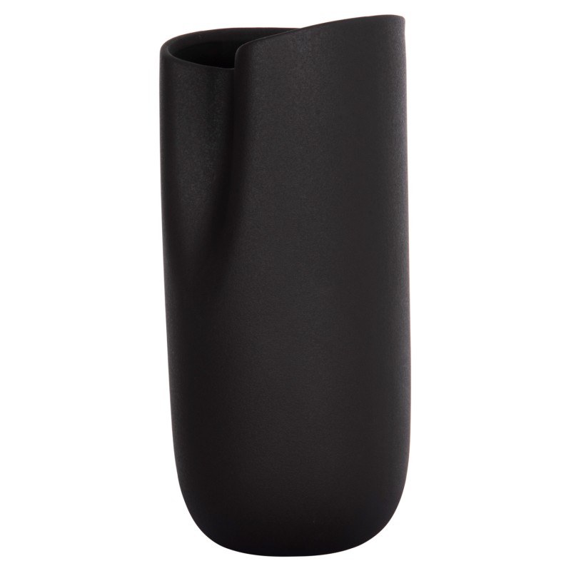 ΕΠΙΤΡΑΠΕΖΙΟ ΚΕΡΑΜΙΚΟ ΔΙΑΚΟΣΜΗΤΙΚΟ GLAΖΕ HM4606.02 ΜΑΥΡΟ ΜΑΤ 17x16,5x37Υεκ