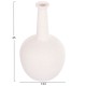 ΕΠΙΤΡΑΠΕΖΙΟ ΚΕΡΑΜΙΚΟ ΔΙΑΚΟΣΜΗΤΙΚΟ ELENDIL HM4593.01 ΥΠΟΛΕΥΚΟ ΚΡΥΣΤΑΛΛΙΚΟ Φ15x25Υεκ