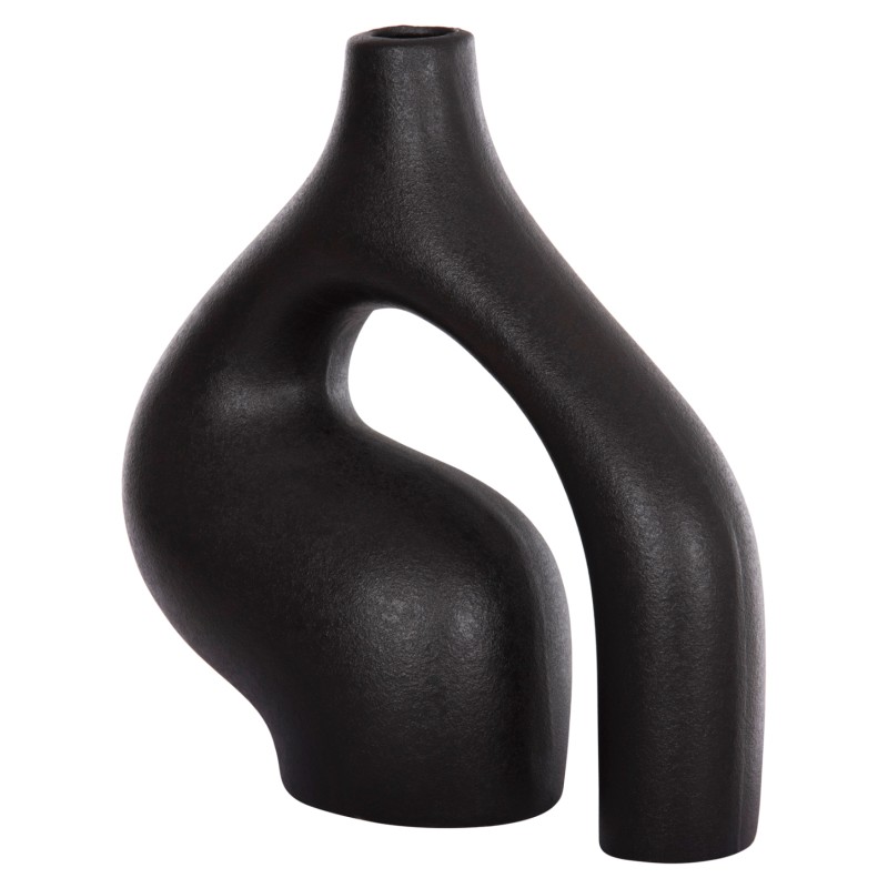 ΕΠΙΤΡΑΠΕΖΙΟ ΚΕΡΑΜΙΚΟ ΔΙΑΚΟΣΜΗΤΙΚΟ ISIL HM4597.02 ΜΑΥΡΟ ΜΑΤ 29x11x29Υεκ