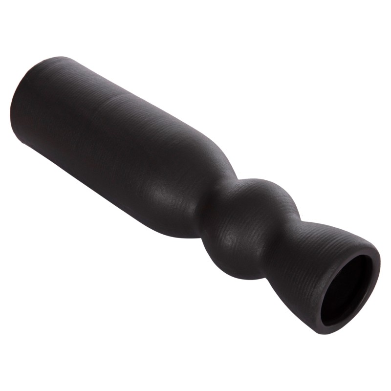 ΕΠΙΤΡΑΠΕΖΙΟ ΚΕΡΑΜΙΚΟ ΔΙΑΚΟΣΜΗΤΙΚΟ SCEPTER HM4614.02 ΜΑΥΡΟ ΜΑΤ Φ8x35Υ εκ.