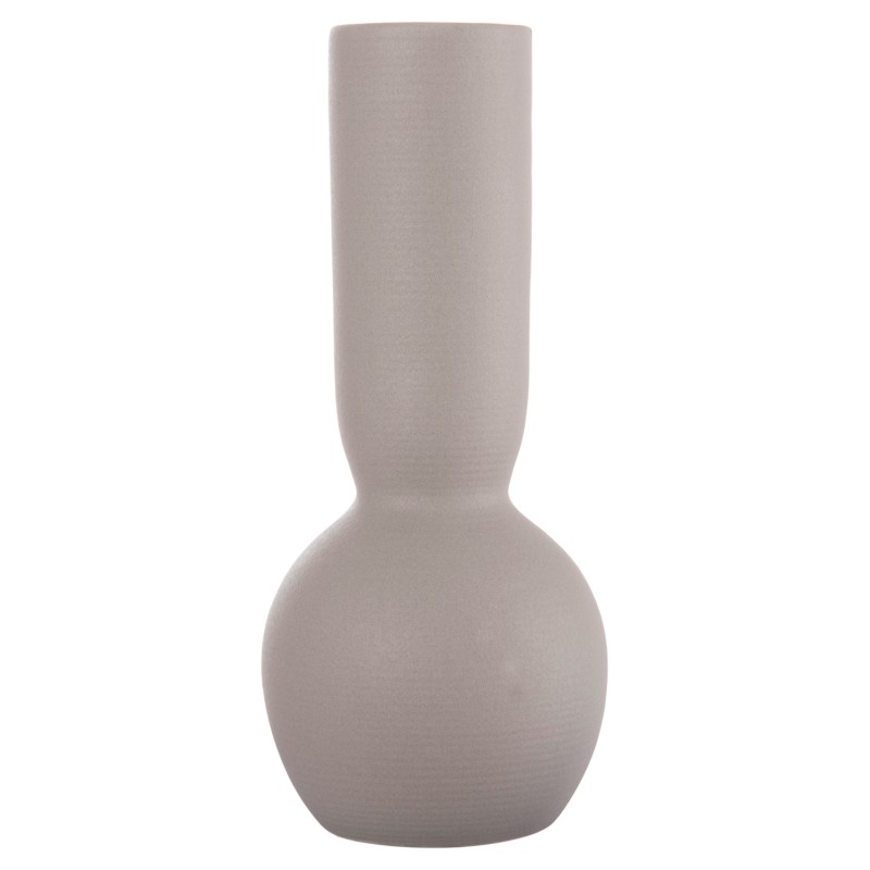 ΕΠΙΤΡΑΠΕΖΙΟ ΚΕΡΑΜΙΚΟ ΔΙΑΚΟΣΜΗΤΙΚΟ GALAD HM4616.02 ΓΚΡΙ ΜΑΤ Φ11x26Υεκ