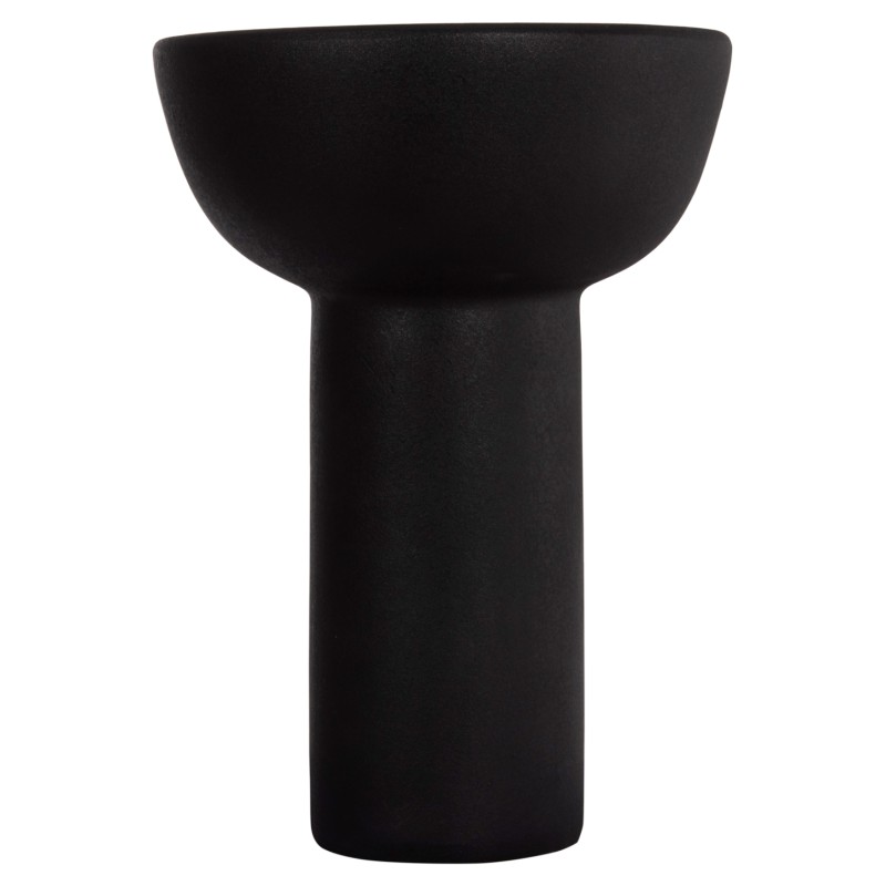 ΕΠΙΤΡΑΠΕΖΙΟ ΚΕΡΑΜΙΚΟ ΔΙΑΚΟΣΜΗΤΙΚΟ ELENDIL HM4602.02 ΜΑΥΡΟ ΜΑΤ Φ23x32Υ εκ