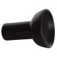 ΕΠΙΤΡΑΠΕΖΙΟ ΚΕΡΑΜΙΚΟ ΔΙΑΚΟΣΜΗΤΙΚΟ ELENDIL HM4603.02 ΜΑΥΡΟ ΜΑΤ Φ20x26.5Υεκ