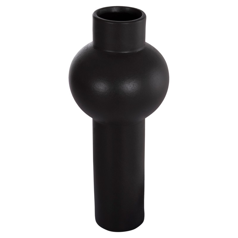 ΕΠΙΤΡΑΠΕΖΙΟ ΚΕΡΑΜΙΚΟ ΔΙΑΚΟΣΜΗΤΙΚΟ SCEPTER HM4604.02 ΜΑΥΡΟ ΜΑΤ Φ17x39Υεκ