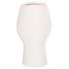 ΕΠΙΤΡΑΠΕΖΙΟ ΚΕΡΑΜΙΚΟ ΔΙΑΚΟΣΜΗΤΙΚΟ HUMANS HM4631 ΥΠΟΛΕΥΚΟ ΚΡΥΣΤΑΛΛΙΚΟ Φ14x25Υεκ