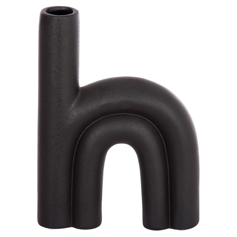 ΕΠΙΤΡΑΠΕΖΙΟ ΚΕΡΑΜΙΚΟ ΔΙΑΚΟΣΜΗΤΙΚΟ ARCON HM4638.02 ΜΑΥΡΟ ΜΑΤ 25,5x6x34Υεκ