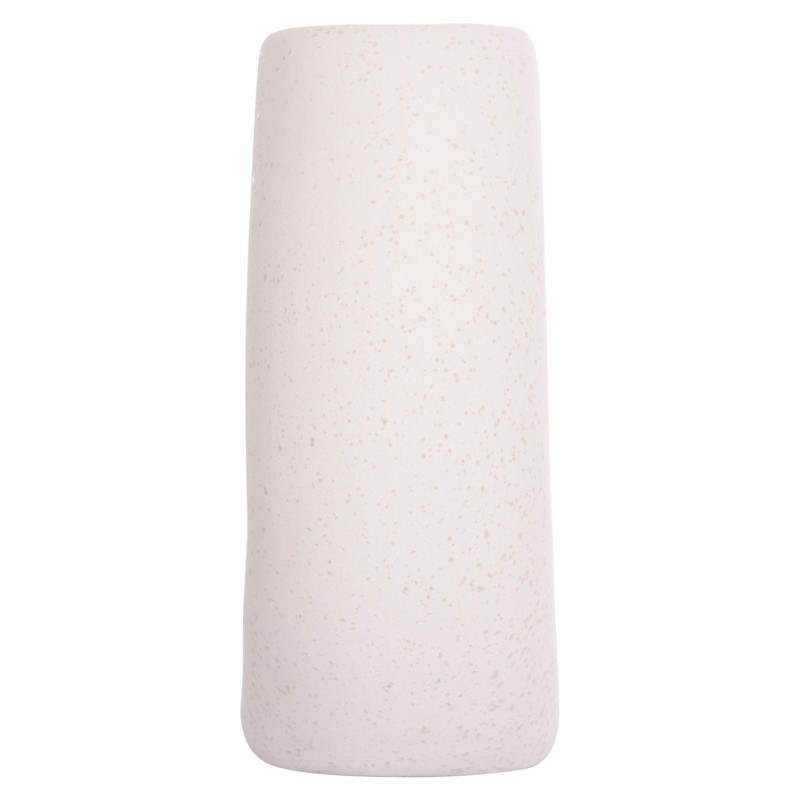 ΕΠΙΤΡΑΠΕΖΙΟ ΚΕΡΑΜΙΚΟ ΔΙΑΚΟΣΜΗΤΙΚΟ ELLIPTO HM4646.01 ΥΠΟΛΕΥΚΟ ΚΡΥΣΤΑΛΛΙΚΟ 18x6,5x14Υεκ