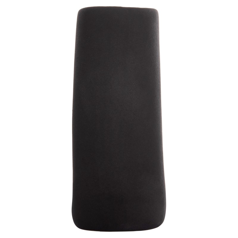 ΕΠΙΤΡΑΠΕΖΙΟ ΚΕΡΑΜΙΚΟ ΔΙΑΚΟΣΜΗΤΙΚΟ ELLIPTO HM4646.02 ΜΑΥΡΟ ΜΑΤ 18x6,5x14Υεκ