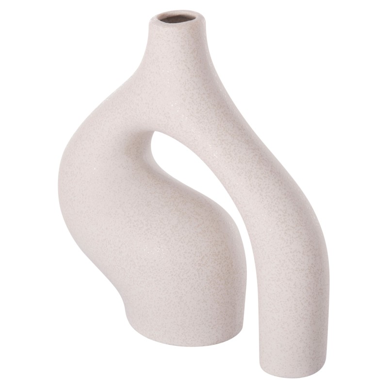 ΕΠΙΤΡΑΠΕΖΙΟ ΚΕΡΑΜΙΚΟ ΔΙΑΚΟΣΜΗΤΙΚΟ ISIL HM4597.01 ΥΠΟΛΕΥΚΟ ΚΡΥΣΤΑΛΛΙΚΟ 29x11x29Υεκ