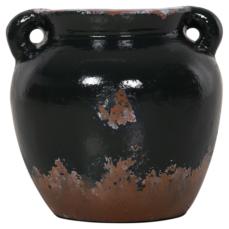 ΔΙΑΚΟΣΜΗΤΙΚΟ ΒΑΖΟ HM4380 ΤΕΡΑΚΟΤΑ ΣΕ ANTIQUE ΠΡΑΣΙΝΗ ΑΠΟΧΡΩΣΗ Φ24Χ23Yεκ.