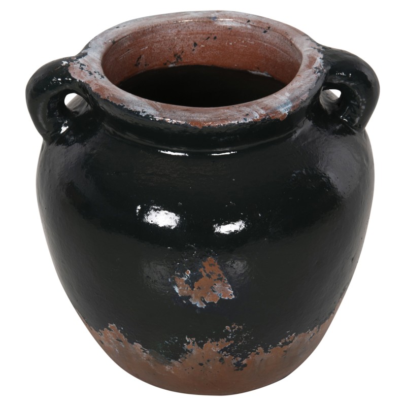 ΔΙΑΚΟΣΜΗΤΙΚΟ ΒΑΖΟ HM4380 ΤΕΡΑΚΟΤΑ ΣΕ ANTIQUE ΠΡΑΣΙΝΗ ΑΠΟΧΡΩΣΗ Φ24Χ23Yεκ.