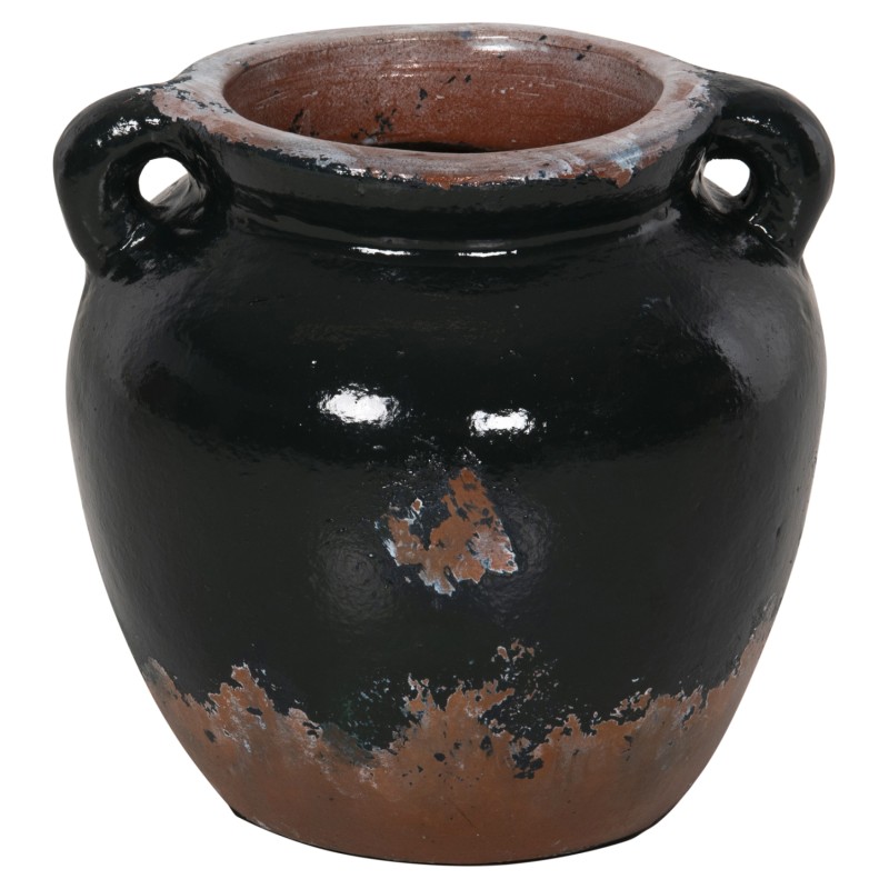 ΔΙΑΚΟΣΜΗΤΙΚΟ ΒΑΖΟ HM4380 ΤΕΡΑΚΟΤΑ ΣΕ ANTIQUE ΠΡΑΣΙΝΗ ΑΠΟΧΡΩΣΗ Φ24Χ23Yεκ.