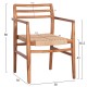 ΠΟΛΥΘΡΟΝΑ ΤΡΑΠΕΖΑΡΙΑΣ HERRIN HM18230 ΞΥΛΟ TEAK-ΣΧΟΙΝΙ VIRO 58x56x80Υεκ. ΠΟΛΥΘΡΟΝΑ ΤΡΑΠΕΖΑΡΙΑΣ HERRIN HM18230 ΞΥΛΟ TEAK-ΣΧΟΙΝΙ VIRO 58x56x80Υεκ.
