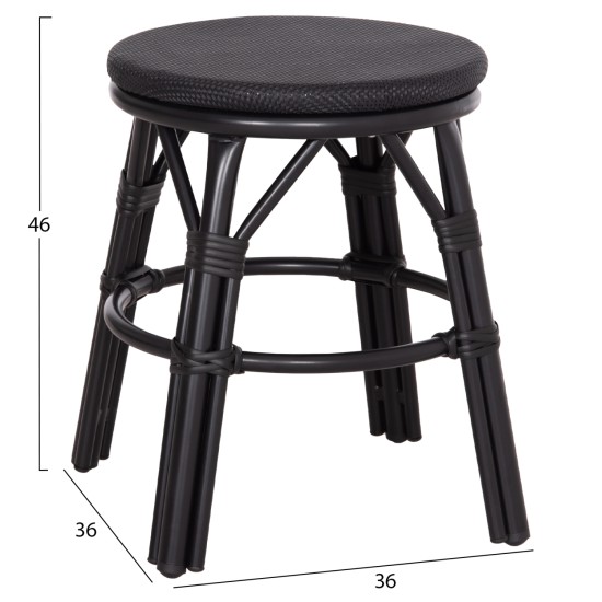ΣΚΑΜΠΟ ΑΛΟΥΜΙΝΙΟΥ CHINO HM6285.02 BAMBOO LOOK & TEXTILENE ΣΕ ΜΑΥΡΟ Φ36x46Υεκ. ΣΚΑΜΠΟ ΑΛΟΥΜΙΝΙΟΥ CHINO HM6285.02 BAMBOO LOOK & TEXTILENE ΣΕ ΜΑΥΡΟ Φ36x46Υεκ.