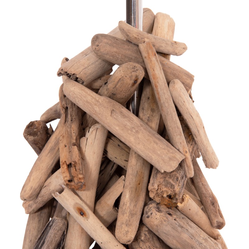 ΕΠΙΤΡΑΠΕΖΙΟ ΦΩΤΙΣΤΙΚΟ TWIGGY HM4423 DRIFTWOOD & ΛΕΥΚΟ ΚΑΠΕΛΟ Φ35x61Υεκ.